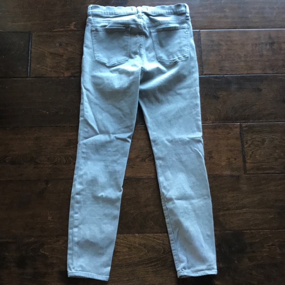 Madewell High Riser Skinny Gray Jeans 28 - Picture 5 of 7